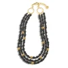 Berry 3" Strand Necklace in Ebony