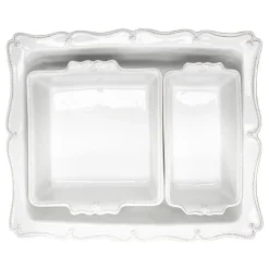 Berry & Thread Baking in Whitewash, Set of 3