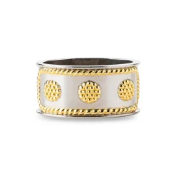Berry & Thread Gold Silver Napkin Ring