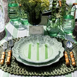 Berry & Thread Place Card, Set of 12 in Basil