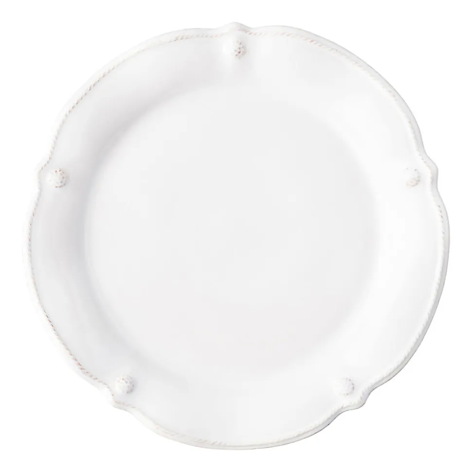 Berry & Thread Whitewash Flared Dinner Plate