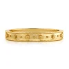 Berry Classic Hinged Bangle in Gold