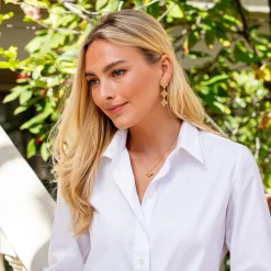 Berry Clover Station Necklace