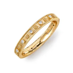 Berry Gem Classic Hinged Bangle in Clear Cubic Zirconia