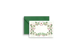 Berry Pom Pom Gift Enclosure Cards