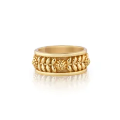 Berry Vine Ring in Gold