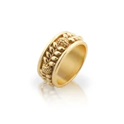 Berry Vine Ring in Gold