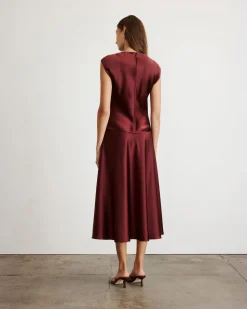 Beth Skirt in Mahogany