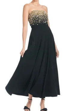 Bettany Gown in Black