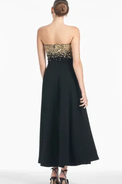 Bettany Gown in Black