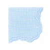 Bettina-Gingham Napkin in Blue, Set of 4