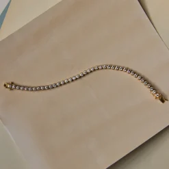 Bezel Tennis Bracelet