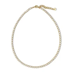 Bezel Tennis Necklace