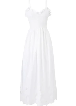 Bianca Embroidered Smocked Dress