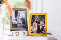 Bianca Photo Frame in Taupe