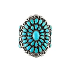 Big Bright Cluster Bracelet By Justin Wilson