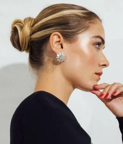 Billie Earrings in Crystal