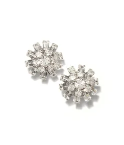 Billie Earrings in Crystal