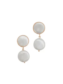 Billie Earrings in White