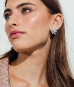 Birdie Earrings in Crystal