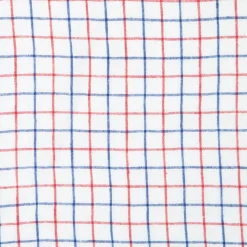 Bistro Napkin in Blue & Red, Set of 4