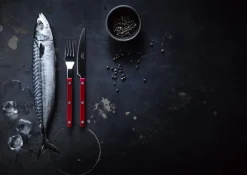 Bistrot Place Setting in Teak, Set of 5