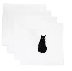 Black Cat Cocktail Napkins