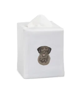 Black Lab Tissue Box Cover