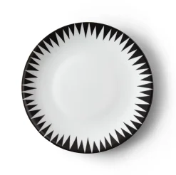 Black Punk Dinner Plate