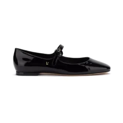 Blair Ballet Flat In Black Patent Leather