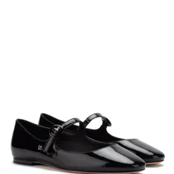 Blair Ballet Flat In Black Patent Leather