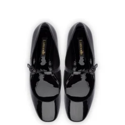 Blair Ballet Flat In Black Patent Leather