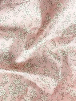 Blanket Made With Liberty Fabric in Capel Pink