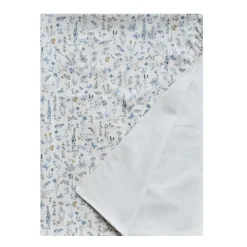 Blanket Made With Liberty Fabric in Theo Blue