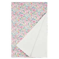 Blanket Made With Liberty Fabric in Betsy Candy Floss