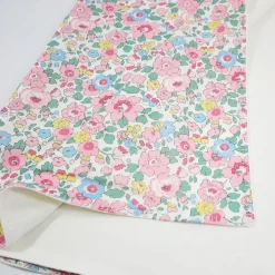 Blanket Made With Liberty Fabric in Betsy Candy Floss