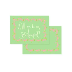 Blooming Jade Proposal Card Set