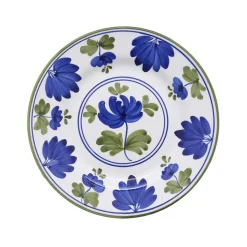 Blossom Dessert Plate Blue
