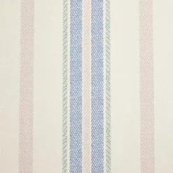 Blue & Blush Halo Stripe Wallpaper