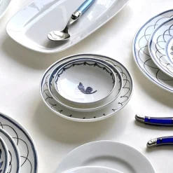 Blue Bird Set of 3, Canapé Dishes