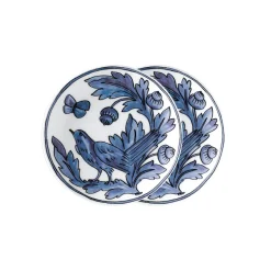Blue Bird Set of Two, 7" Accent Plates