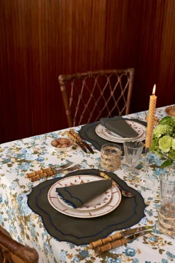 Blue Bouquet Tablecloth