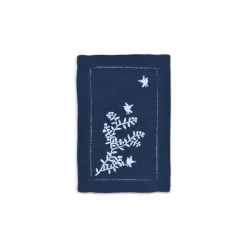 Blue Chinoiserie Cocktail Napkins, Set of 4