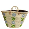 Blue Floral Tote