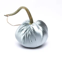 Blue Ice Silk Velvet Pumpkin