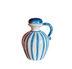 Blue Olive Oil and Vinegar Bottle, Set of 2