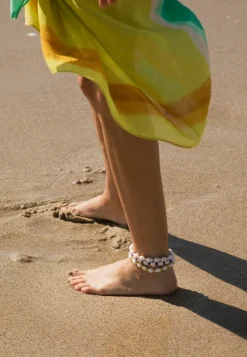 Blue Pearl Anklet