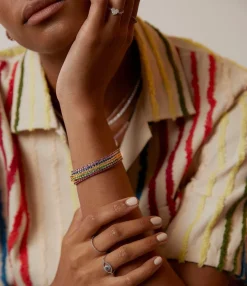 Blue Sapphire Tennis Bracelet