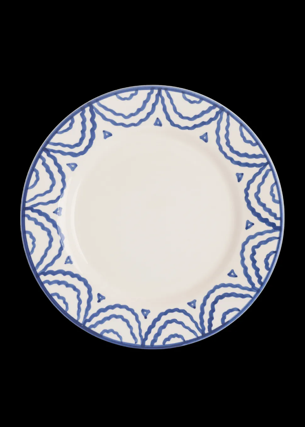 Blue Tabla Dinner Plate