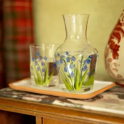 Bluebell Carafe And Tumbler